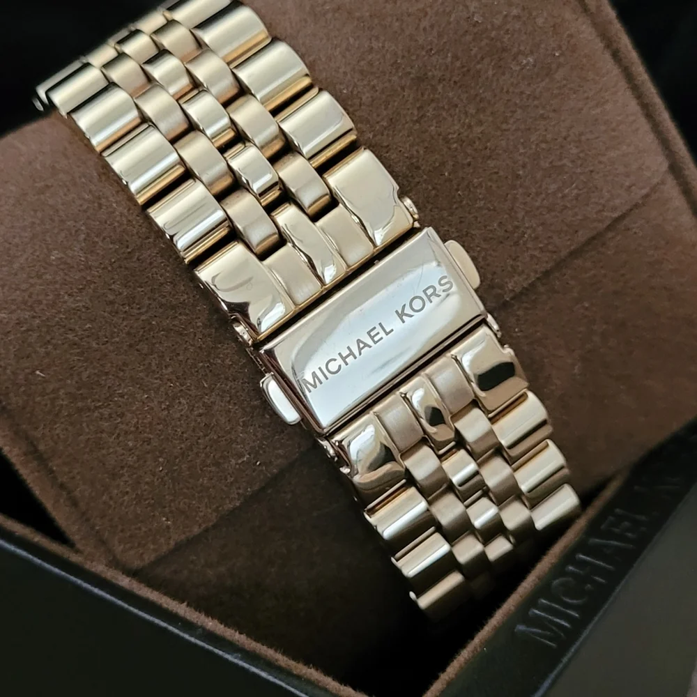 MICHAEL KORS MEN'S GOLD PLATED WATCH